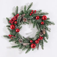 Christmas Wreath and Hanging Decor for Holiday Decoration
