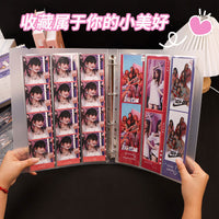 A4 3-Pocket Vertical Binder for Cards, Stickers, and Collectibles