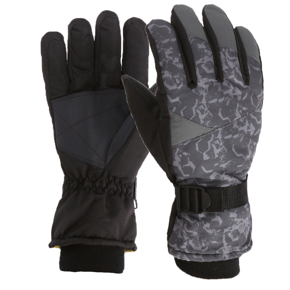 Winter Warm Waterproof Ski & Snowboard Gloves for Outdoor Motorcycle Riding