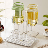 Luxury Heat-Resistant Cold Water Pitcher with Faucet for Refrigerator, Fruit Tea, and Beverages