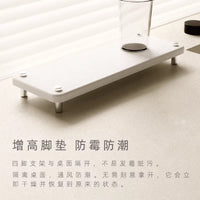 Nordic Diatomaceous Earth Absorbent Mat for Bathroom Countertop and Sink Organizer