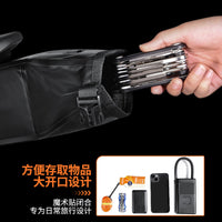 NEWBOLER Waterproof Bicycle Saddle Bag Large Capacity Road Mountain Bike Under Seat Pack