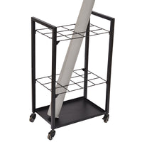 Garden Tool Storage Rack, Multi-Purpose Yard Organizer for Farm Shovels and Tools