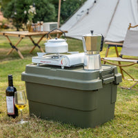 S2VDOD Outdoor Camping Storage Box Car Trunk Organizer Large Capacity Container