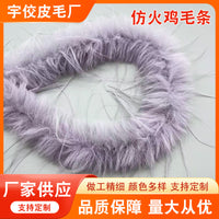 Faux Turkey Feather Trim for Performance Costumes and DIY Crafts