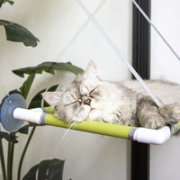 Cat Window Hammock with Suction Cups, All-Season Pet Perch for Sunbathing