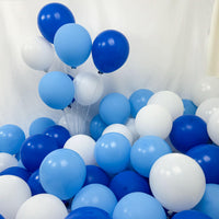 50-Piece Matte & Metallic Balloon Set with Pump & Ribbon for Parties and Decorations