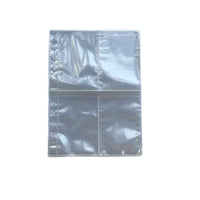 A5 6-Hole 4-Pocket Transparent PP Loose-Leaf Album Pages for Cards