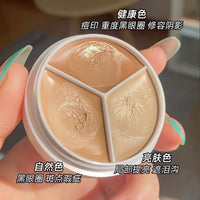 Sweet Mint 3-Color Concealer Palette for Blemishes, Acne Marks, and Dark Circles