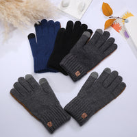 Alpaca Wool Touchscreen Gloves for Winter Outdoor Cycling and Warmth