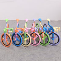 Miniature Simulation Road Bike Model Toy for Kids' Play and Decoration