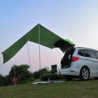 Car Side Awning Tent Portable UV Protection for Outdoor Camping Travel