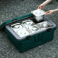 Portable Insulated Cooler Box for Camping Fishing Outdoor Activities and Commercial Use