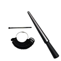 Ring Sizer Measuring Tool Set with Mandrel and Gauge