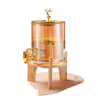 Cold Water Dispenser with Faucet, Refrigerator-Friendly Beverage Container, Large Capacity Drink Pitcher