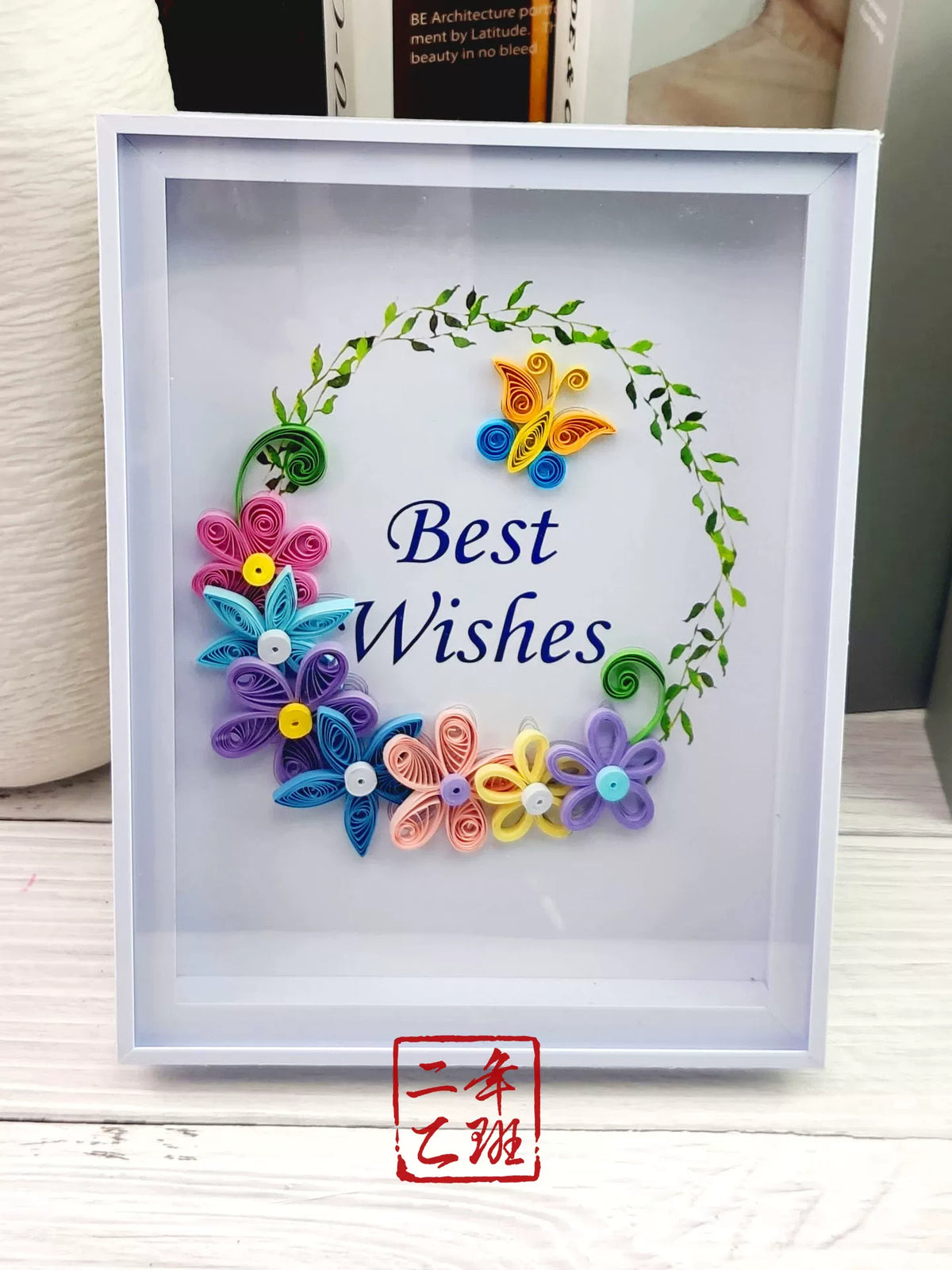 Quilling Art DIY Material Kit with Tools for Chinese Style Craft Projects