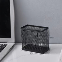 Wall-Mounted Pen Holder Desk Organizer for Office and School Supplies
