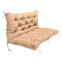 Outdoor Waterproof Double Swing Chair Cushion Thickened Patio Balcony Hammock Seat Pad
