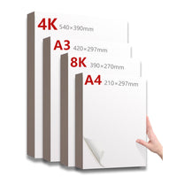 Dutch White Cardboard Drawing Paper 4K 8K A3 A4 Thick Hard Art Marker Card Paper for Painting and Handicrafts