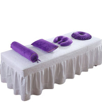 U-Shaped Massage Pillow for Spa & Salon Beds - Face, Chest, Leg, and Foot Support Cushion