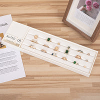Luxury Acrylic Jewelry Display Tray for Rings, Necklaces, Earrings, and Pendants