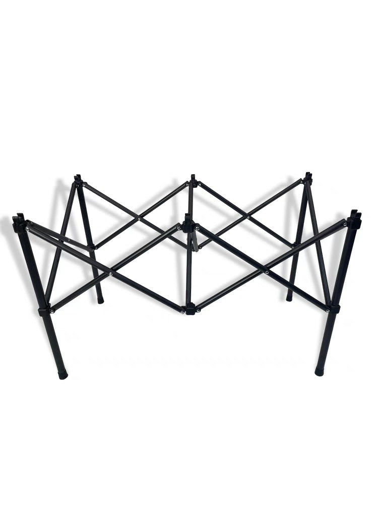 Portable Folding Camping Tabletop and Adjustable Leg Accessories for Outdoor Picnic and RV