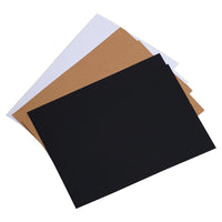 White and Black Cardstock Paper A4 A3 - 120G to 400G Thick Card Paper for Albums and Crafts