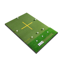 Golf Hitting Mat Alignment Stick Foldable Direction Indicator Putting Corrector Swing Trainer Practice Aid