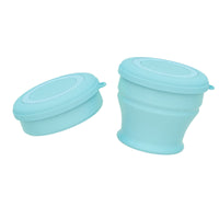 Collapsible Silicone Travel Cup with Lid - Portable & High-Temperature Resistant