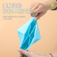 Silicone Ice Cube Tray with Lid, Large 5cm Square Ice Cube Mold for Home Bar, 4/6/8 Grids