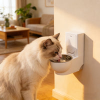 Pet Toilet-Shaped Water Dispenser for Cats and Dogs, Automatic Drinking Fountain Bowl