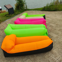 Portable Inflatable Camping Sleeping Pad Outdoor Single Air Mattress