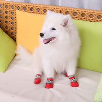 Pet Waterproof Soft Sole Non-Slip Dog Cat Socks Shoes for Outdoor Sports