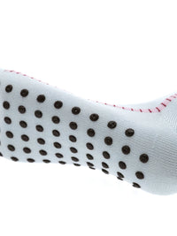 Bamboo Fiber Magnetic Acupressure Yoga Pilates Non-Slip Mid-Calf Socks for Women