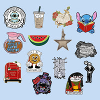 Enamel Pin Brooch Set for Clothing and Accessories