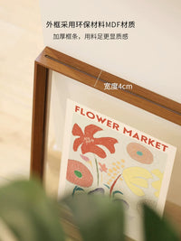 Double-Sided Transparent Acrylic Picture Frame for Wall Mounting or Tabletop Display