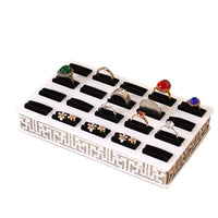 Acrylic Ring Display Stand Earring Holder Jewelry Organizer for Countertop