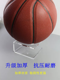 Clear Acrylic Ball Display Stand for Basketball, Football, Volleyball, Rugby