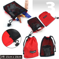 CLS 5-Piece Camping Travel Organizer Bag Set for Accessories, Toiletries, and Cosmetics