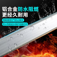 Aluminum Alloy Triangle Cable Raceway for Wall Corner Installation