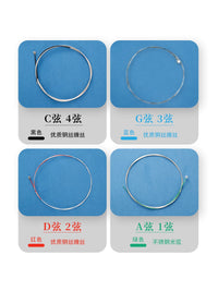 Aegean Cello String Set for 1/2, 1/4, 3/4, 4/4 Cellos - Alloy Performance Grade Strings