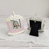 Mini Square Zinc Alloy Photo Frame for Desktop Display