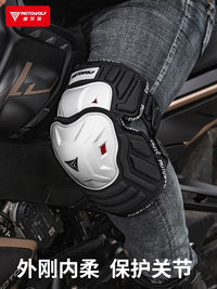 Motorcycle Knee Pads Windproof Warm Anti-Fall Protective Gear Short Leg Guards for Riders