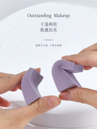 MERBATSY24 Non-Latex Makeup Sponge Set - Wet & Dry Use, Triangle & Teardrop Blenders for Foundation, Concealer, Powder