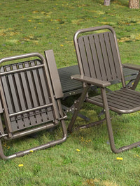 Portable Folding Outdoor Camping Chair with Backrest, Picnic Beach Patio Garden Waterproof Chair