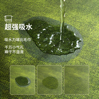 Floral Diatomaceous Earth Bath Mat Quick Dry Absorbent Non-Slip Bathroom Floor Mat