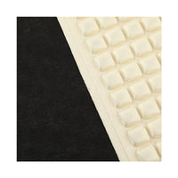 3D Embossed Neoprene Fabric Sheet with Small Square Pattern, EVA Composite Stretch Knit Lycra