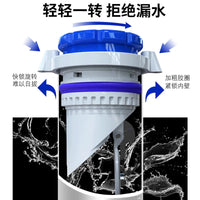 Gaidihu Kitchen/Bathroom/Balcony Drainage Three-Way Check Valve, Anti-Odor & Anti-Backflow Multi-Way Connector