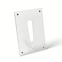 Acrylic Magnetic Photo Frame Double-Sided Transparent Desktop Picture Display with Stand