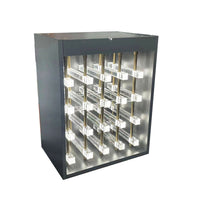 Acrylic LED Wine Rack for Cellar & Cabinet, Commercial Floor-Standing Partition Decor